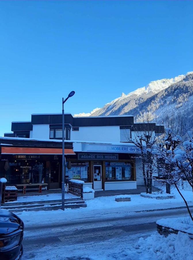 Chamonix Centre - Wifi - Parking - Res Aiguille Du Midi Daire Dış mekan fotoğraf